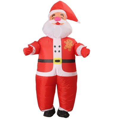 Фото: Надувной карнавальный костюм Дед мороз-3 Надувной карнавальный костюм Дед мороз-3