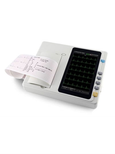 Фото: Трехканальный электрокардиограф Kardial ECG 301, 12 электродов-2 Трехканальный электрокардиограф Kardial ECG 301, 12 электродов-2